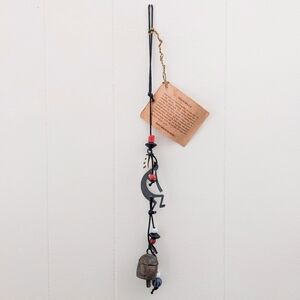 Kokopelli Noah Bell Windcatcher with Handmade Bell